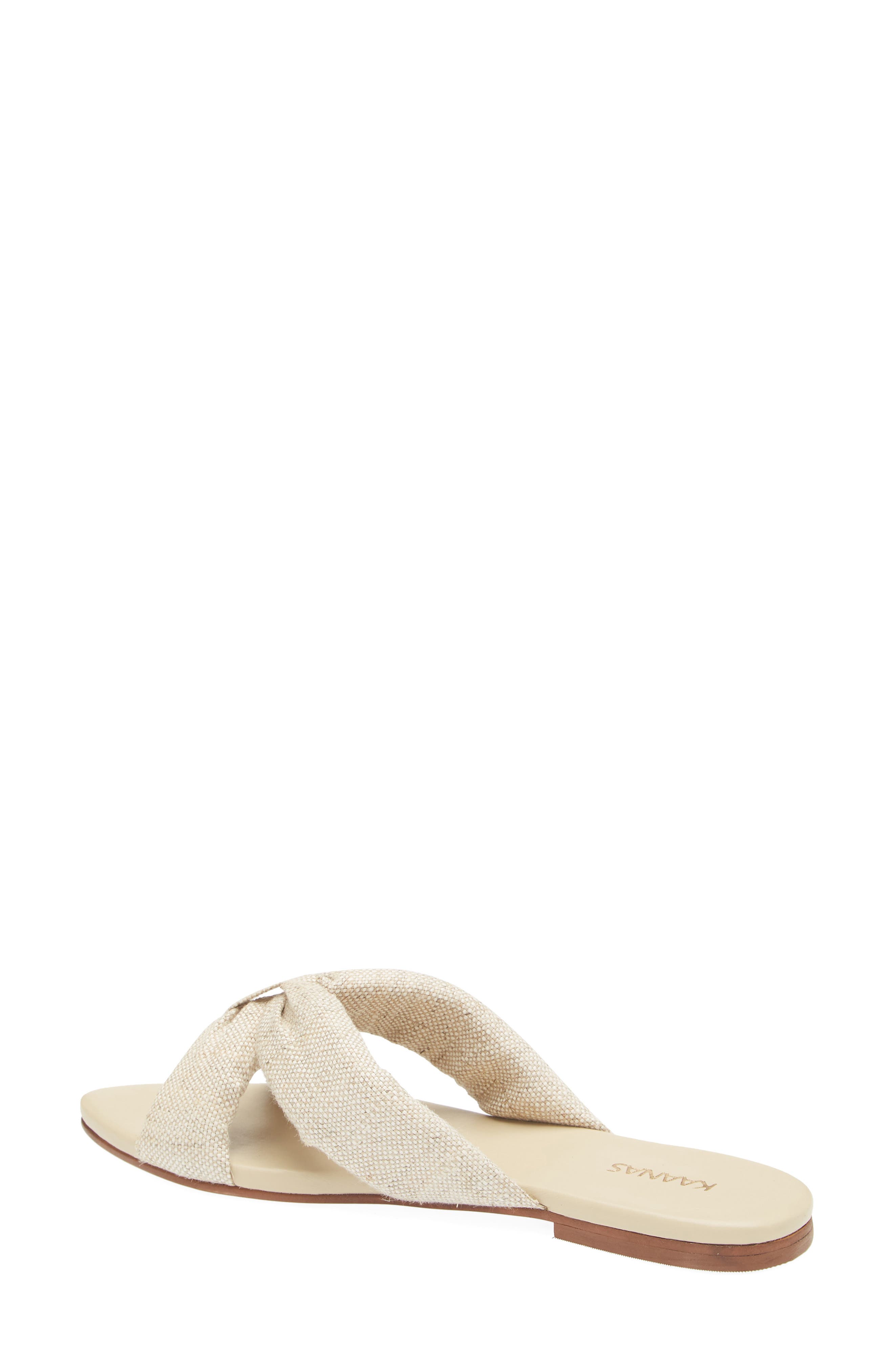 Kaanas Banha Pointed Toe Slide Sandal, Alternate, color, 
