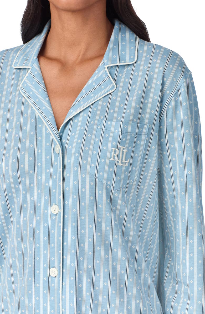 Lauren Ralph Lauren Print Nightgown, Alternate, color, 