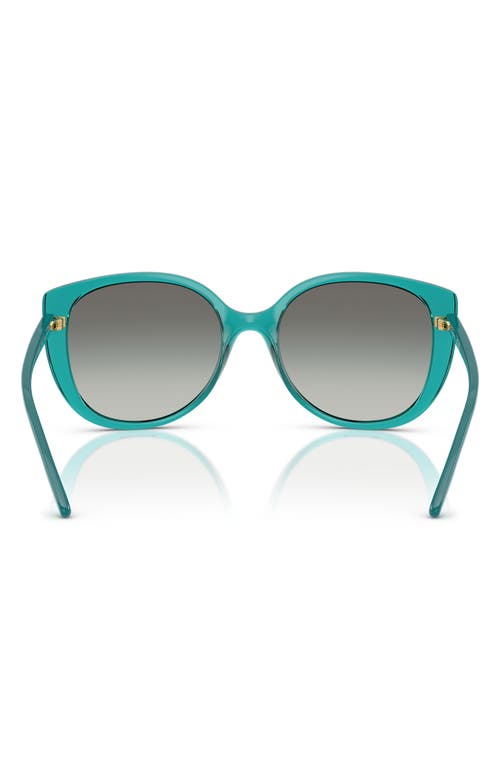 Vogue 55mm Polarized Gradient Butterfly Sunglasses