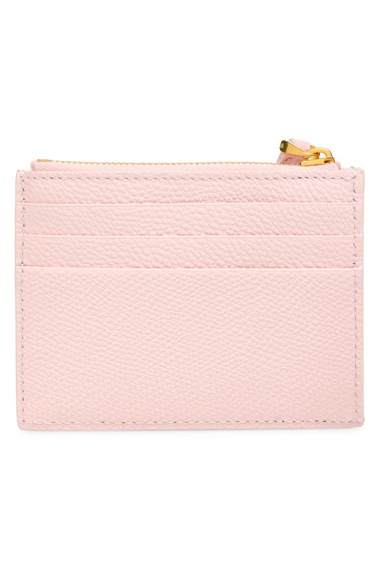 Cherryfic Leather Card Case, Alternate, color, ROSE QUARTZ