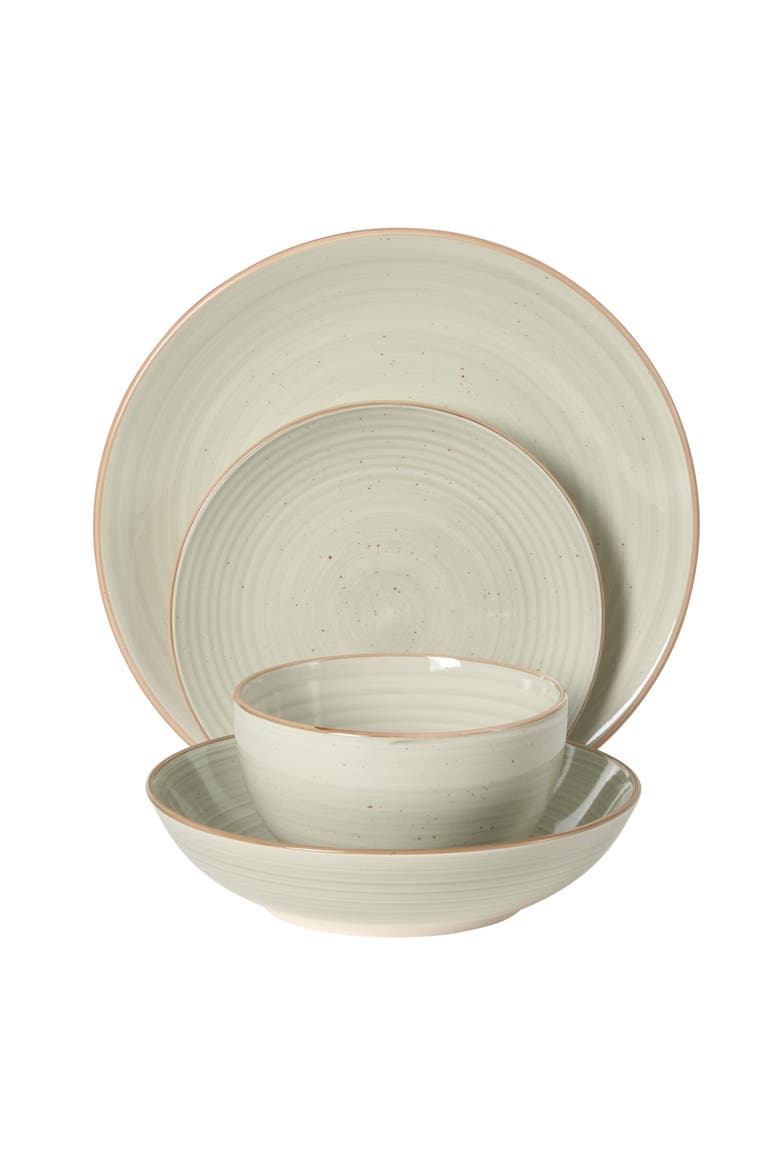 Stonebury 16-Piece Handpainted Stoneware Dinnerware Set, Alternate, color, MultiColors