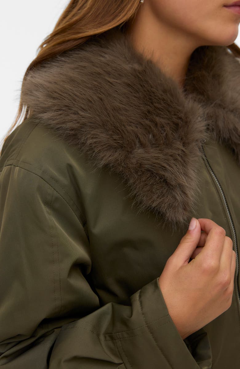 VERO MODA Seoul Water Resistant Jacket, Alternate, color, Grape Leaf