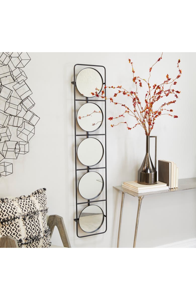 Novogratz Metal Wall Mirror, Alternate, color,