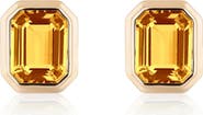 GOSHWARA Manhattan Stud Earrings