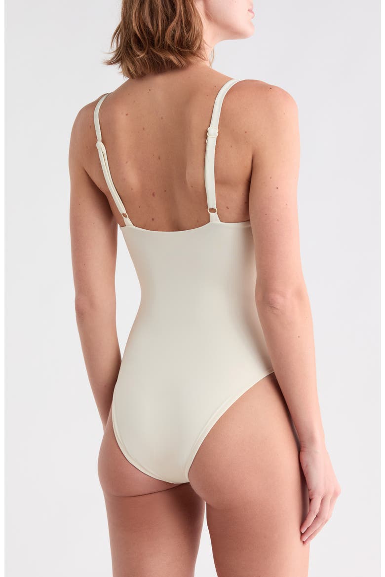 Marilyn Underwire One-Piece Swimsuit, Alternate, color, VANILLA