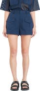 Endless Rose Flap Pocket High Waist Shorts
