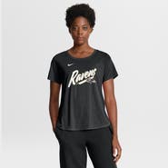 Nike Women's Nike Black Baltimore Ravens Primetime Tri-Blend T-Shirt