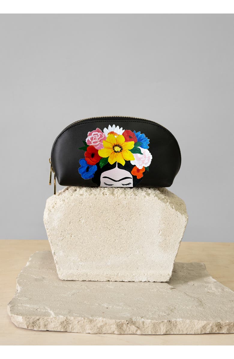 ALEPEL Her Floral Crown Pouch, Main, color, Her Floral Crown