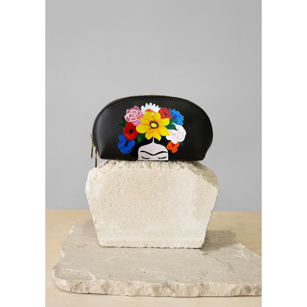 Alepel Her Floral Crown Pouch In Her Floral Crown