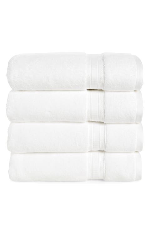 Zero Twist 4-Pack Bath Towels