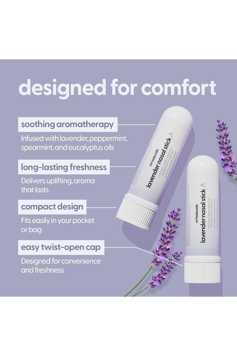 Nasal Inhaler, 4ct, Alternate, color, Lavender