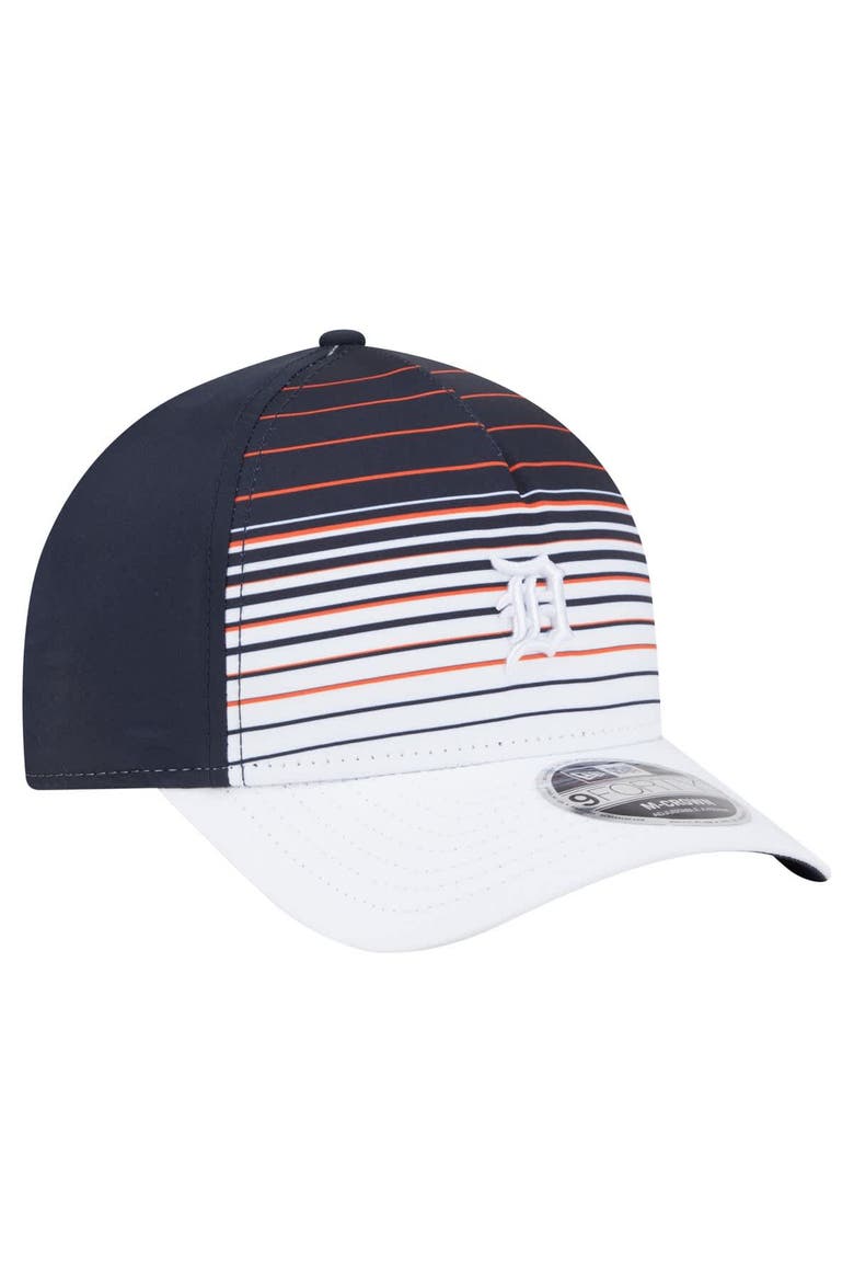 Men's New Era  Navy Detroit Tigers Gradient 9FORTY M-Crown Adjustable Hat, Alternate, color, Navy