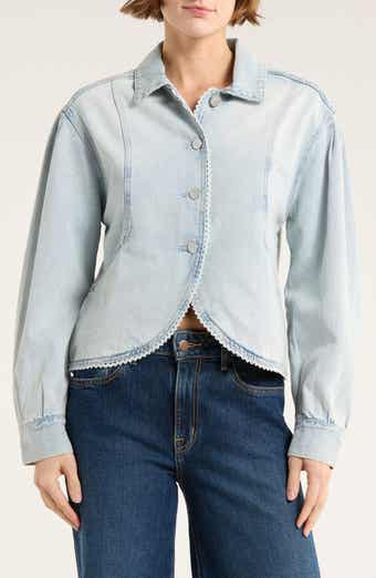 Habitual Crochet Trim Jacket