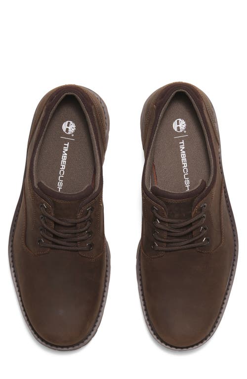 Timberland Britton Road Waterproof Derby In Dark Brown Full Grain