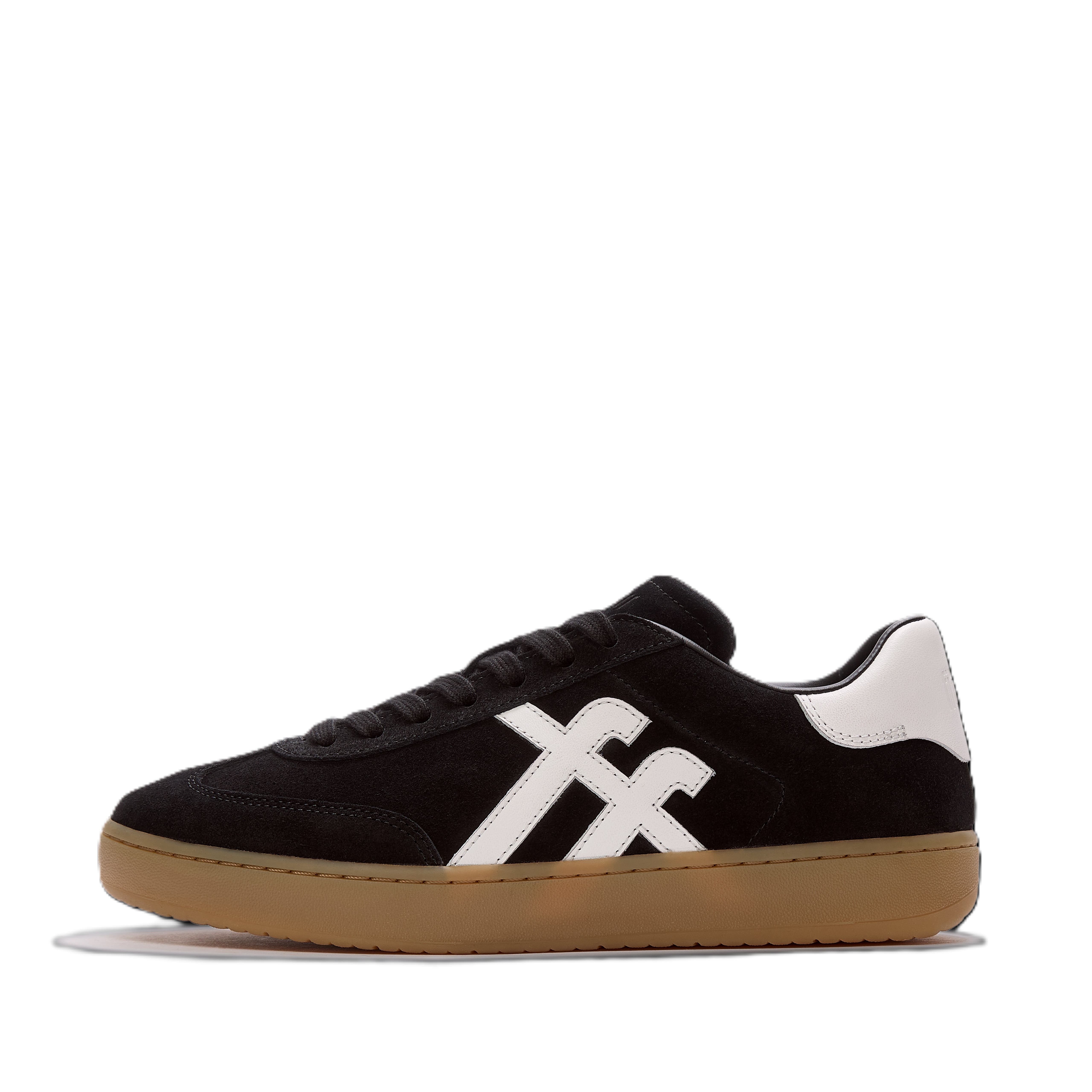 FitFlop The Dash T Toe Sneakers, Alternate, color, Black/Urban White