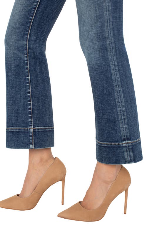 Liverpool Los Angeles Gia Glider Pull-on Crop Flare Jeans