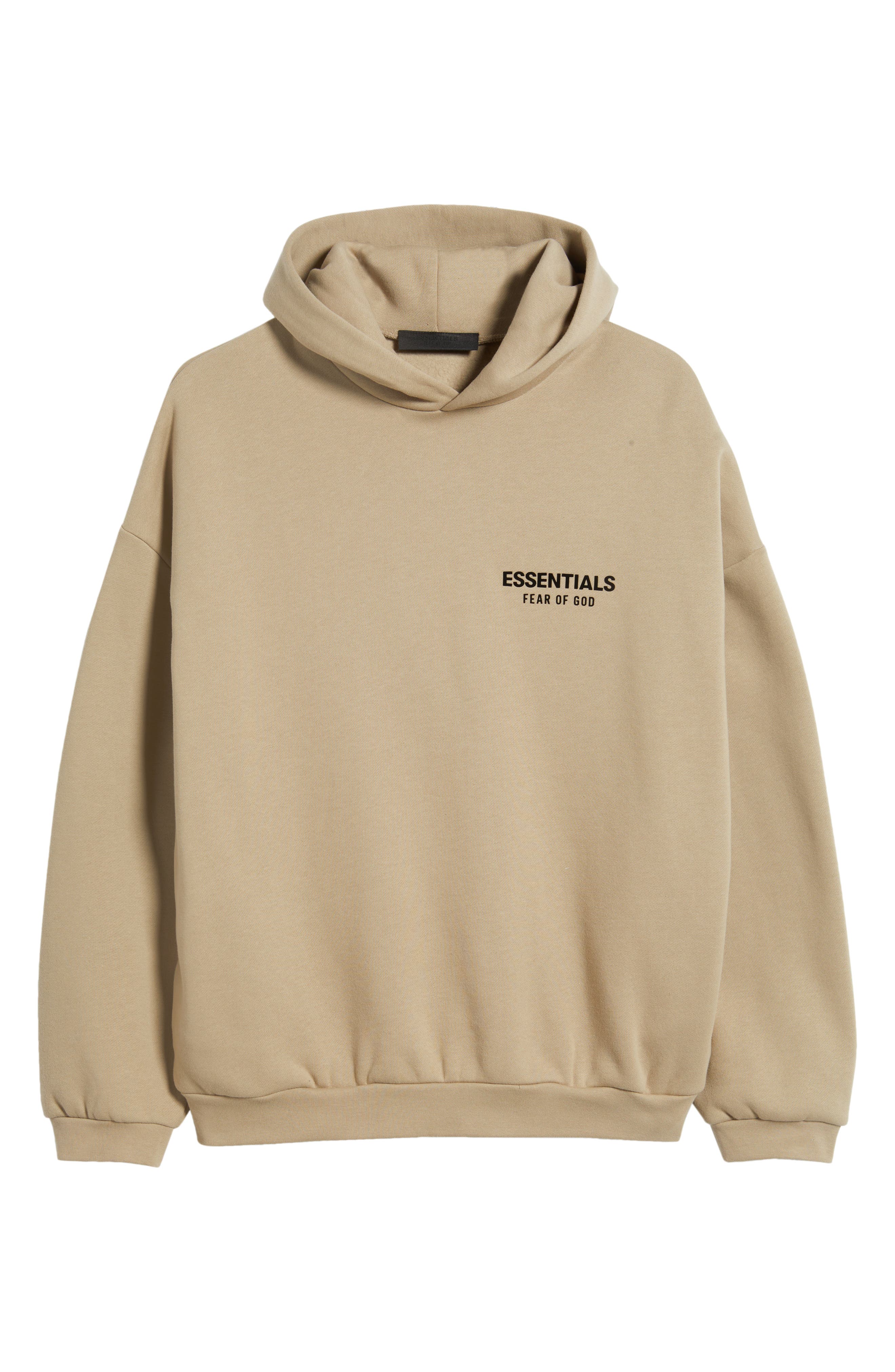 Fear of God Essentials Cotton Blend Fleece Graphic Hoodie (Men