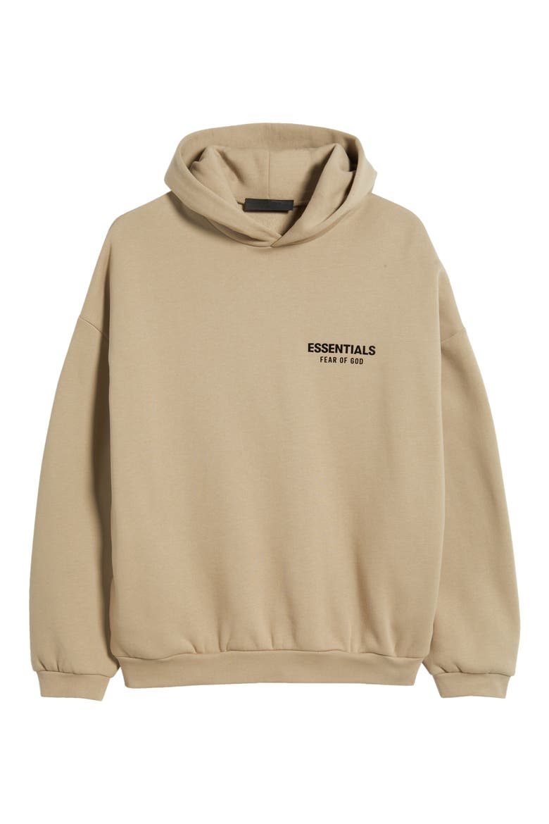 Fear of God Essentials Cotton Blend Fleece Graphic Hoodie (Men