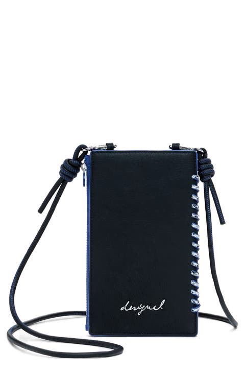 Faux Leather Crossbody Bag