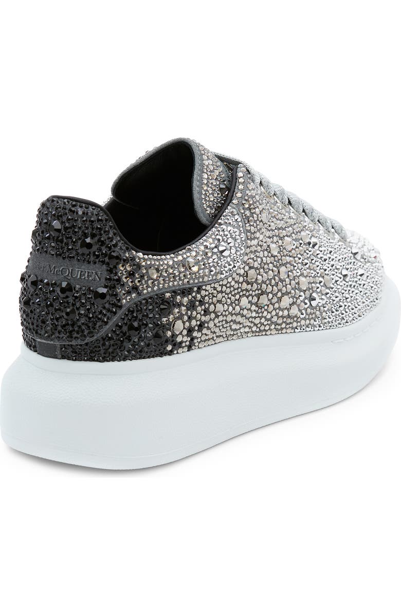 McQueen Alexander McQueen Oversize Crystal Sneaker, Alternate, color,