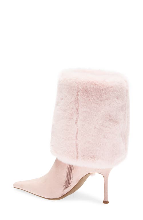 Jeffrey Campbell Fennec Faux Fur Cuff Bootie In Multi
