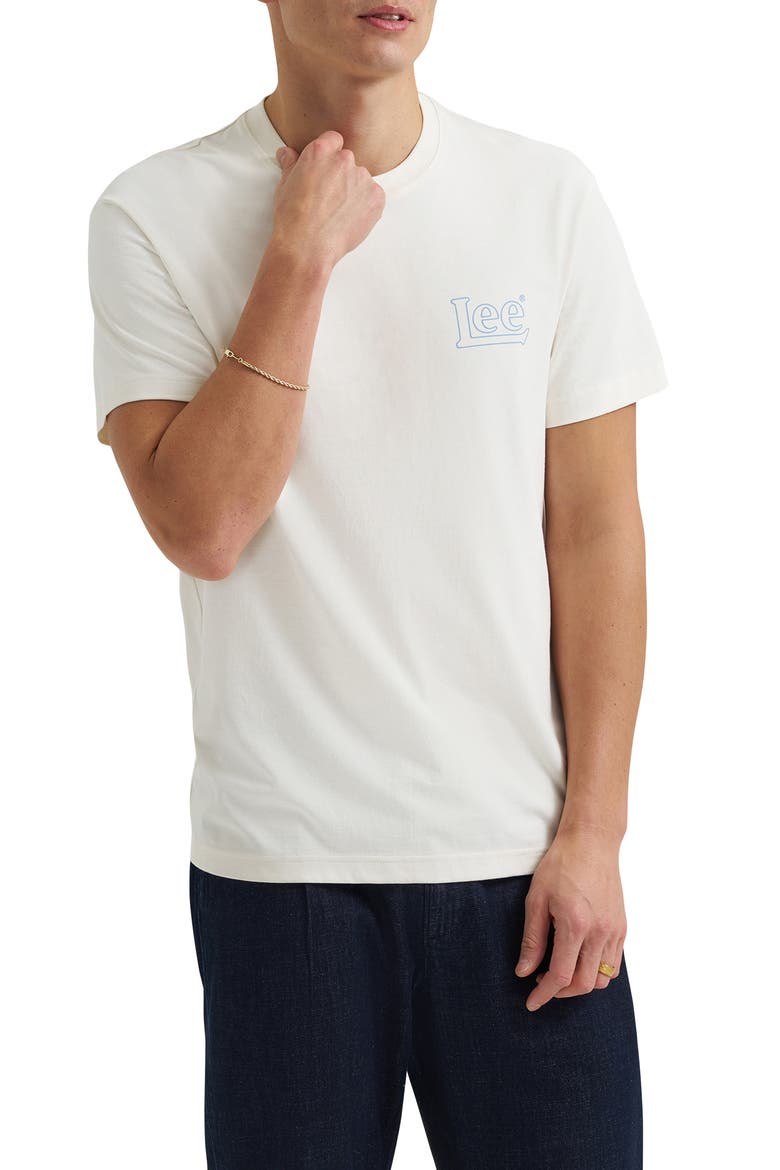 Essential Graphic T-Shirt, Main, color, ECRU
