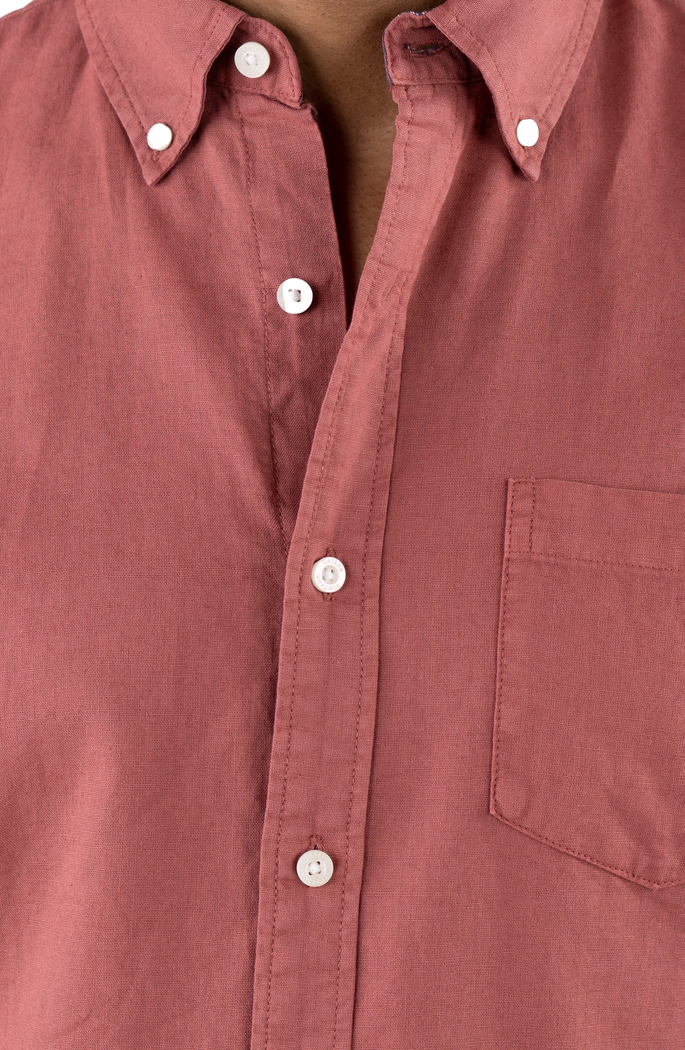 Tailor Vintage Puretec Linen Cotton Button-Up Shirt (Men) | Nordstromrack