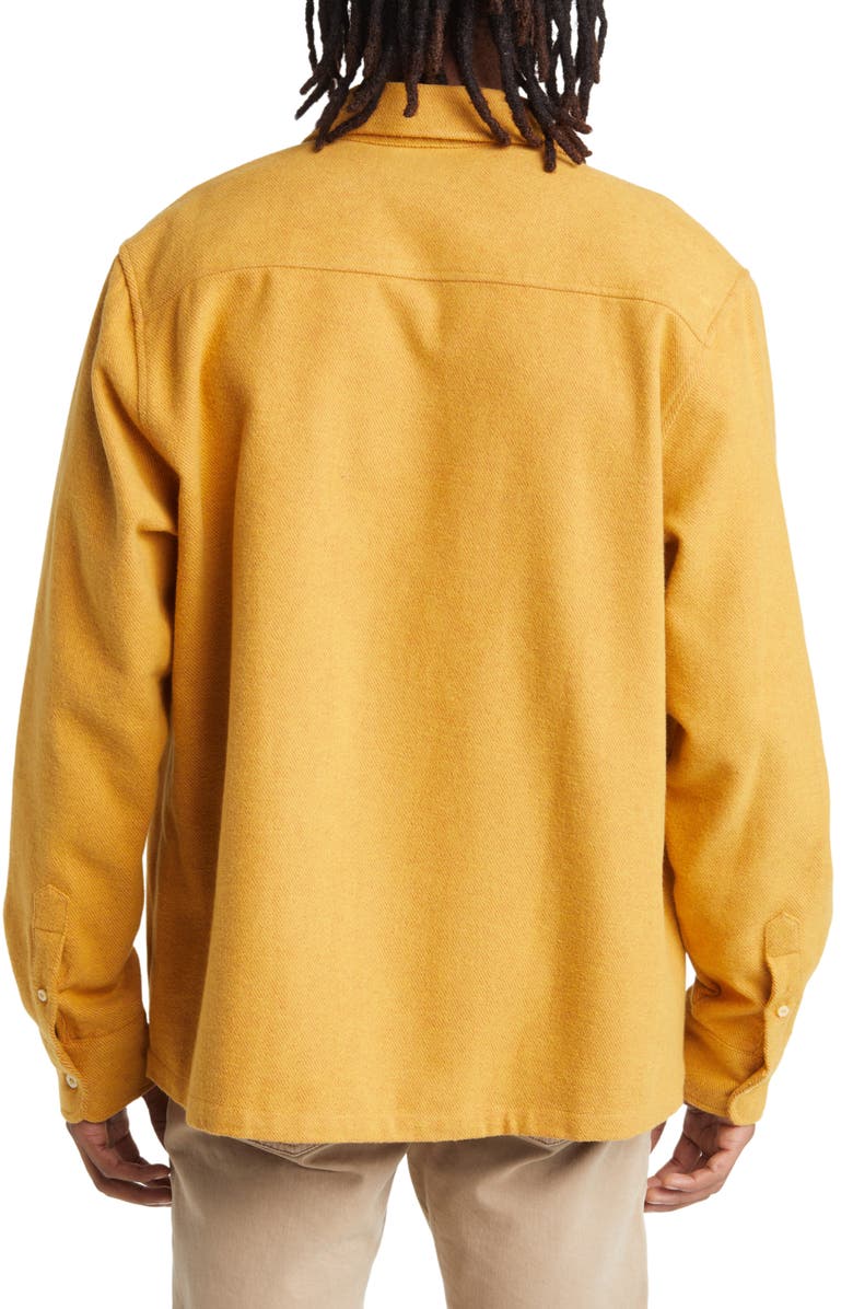 FORET Slow Organic Cotton Button-Up Shirt, Alternate, color, 