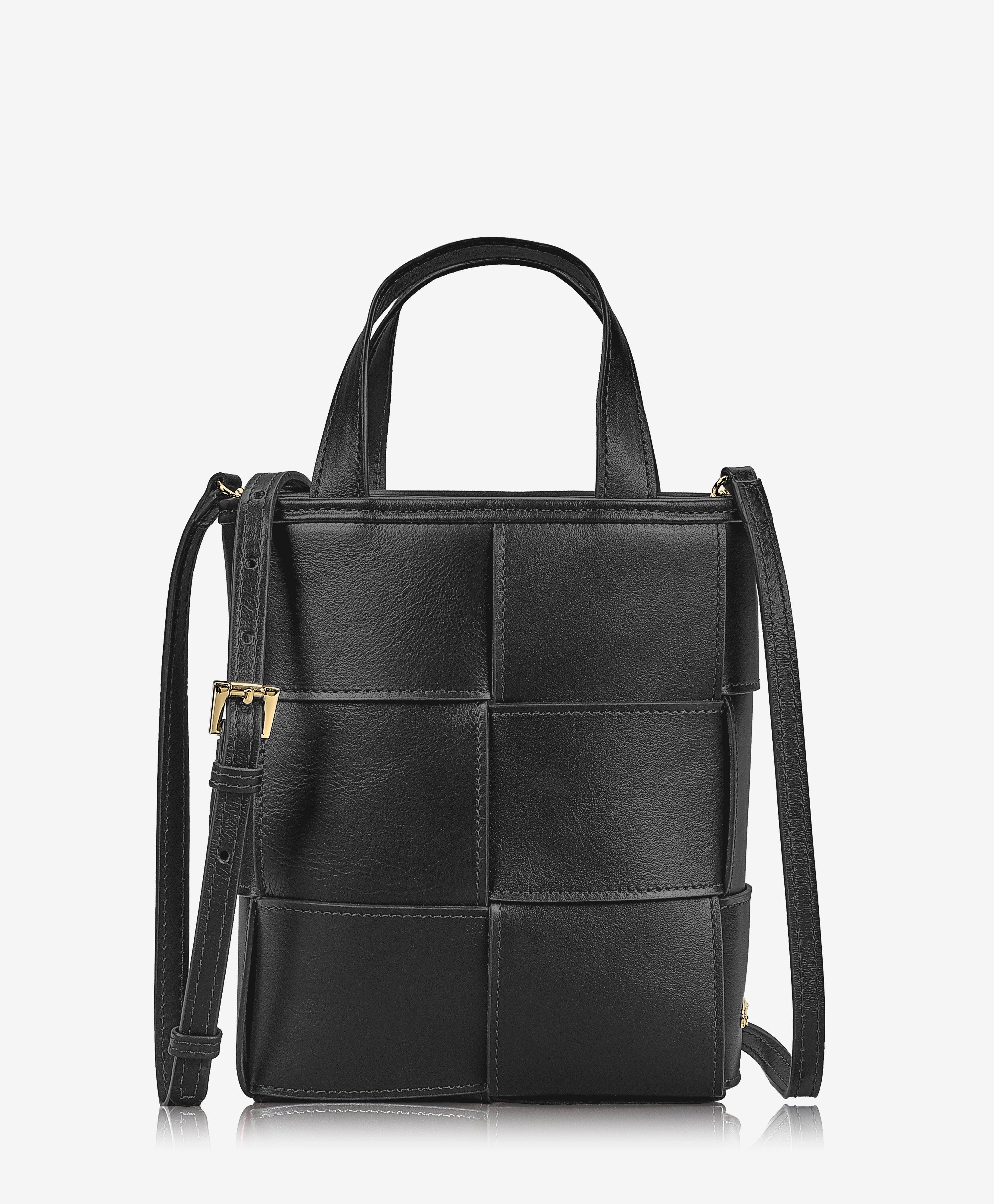 GiGi New York CHLOE MINI SHOPPER, Main, color, Black