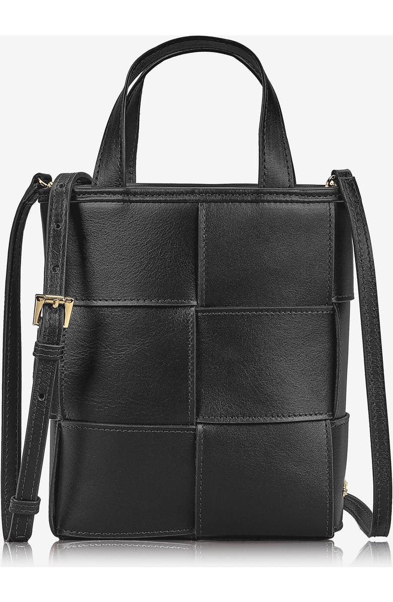 GiGi New York CHLOE MINI SHOPPER, Main, color, Black