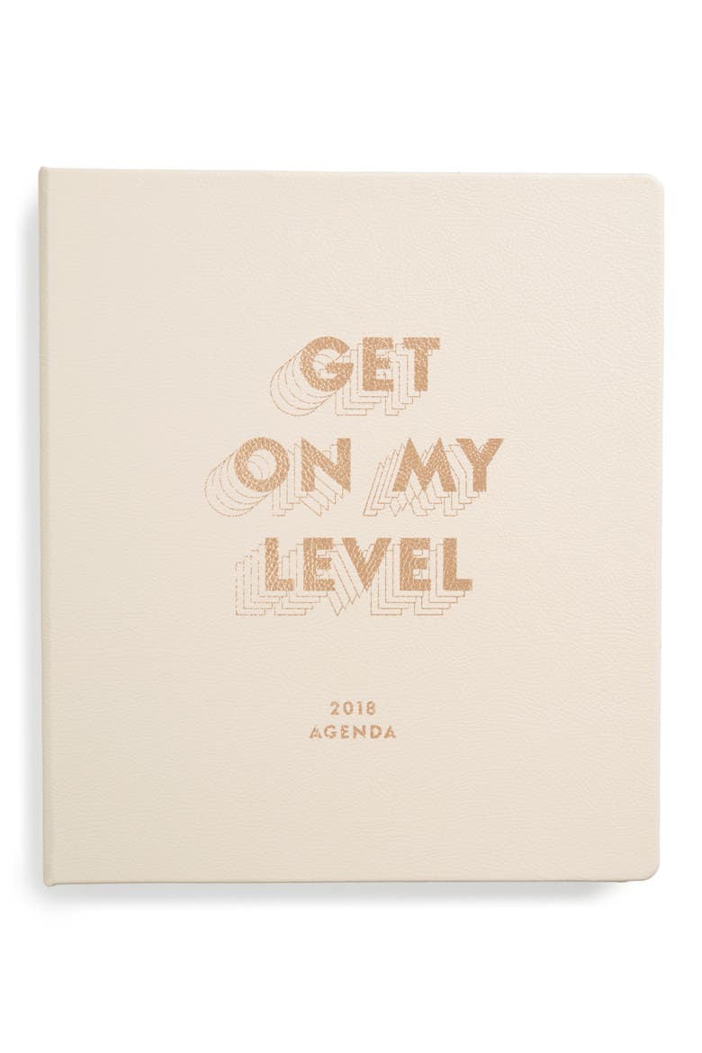 Get on My Level Large Agenda, Main, color, PINK