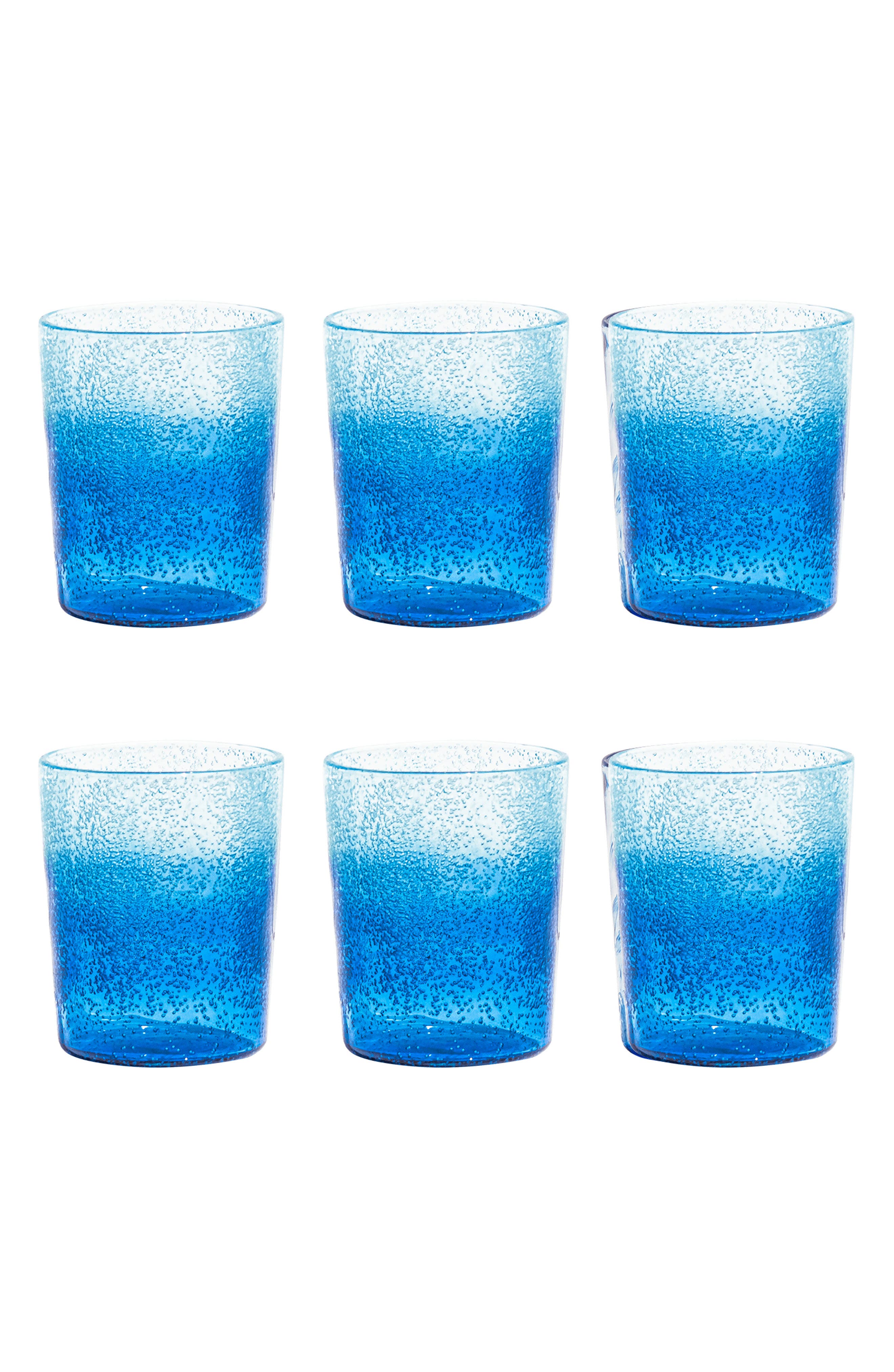 TarHong Oceanic Ombré Set of Six 12.4-Ounce Tumblers
