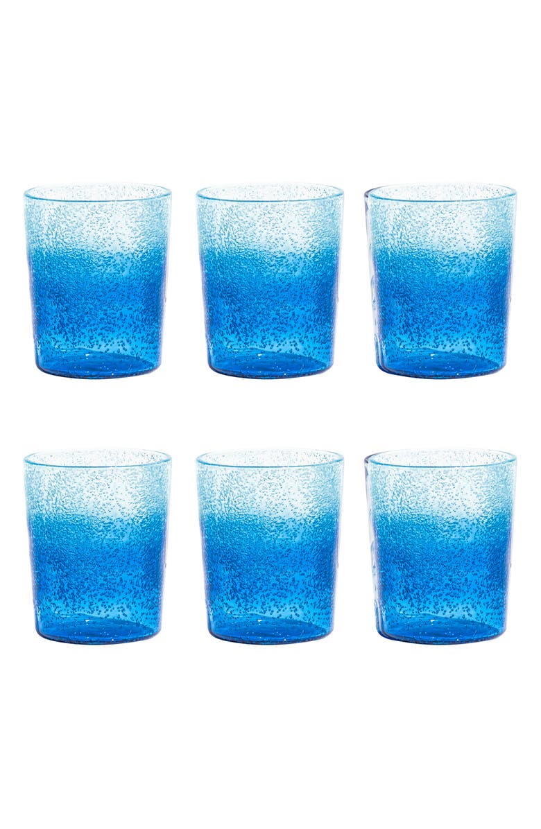 TarHong Oceanic Ombré Set of Six 12.4-Ounce Tumblers, Main, color,
