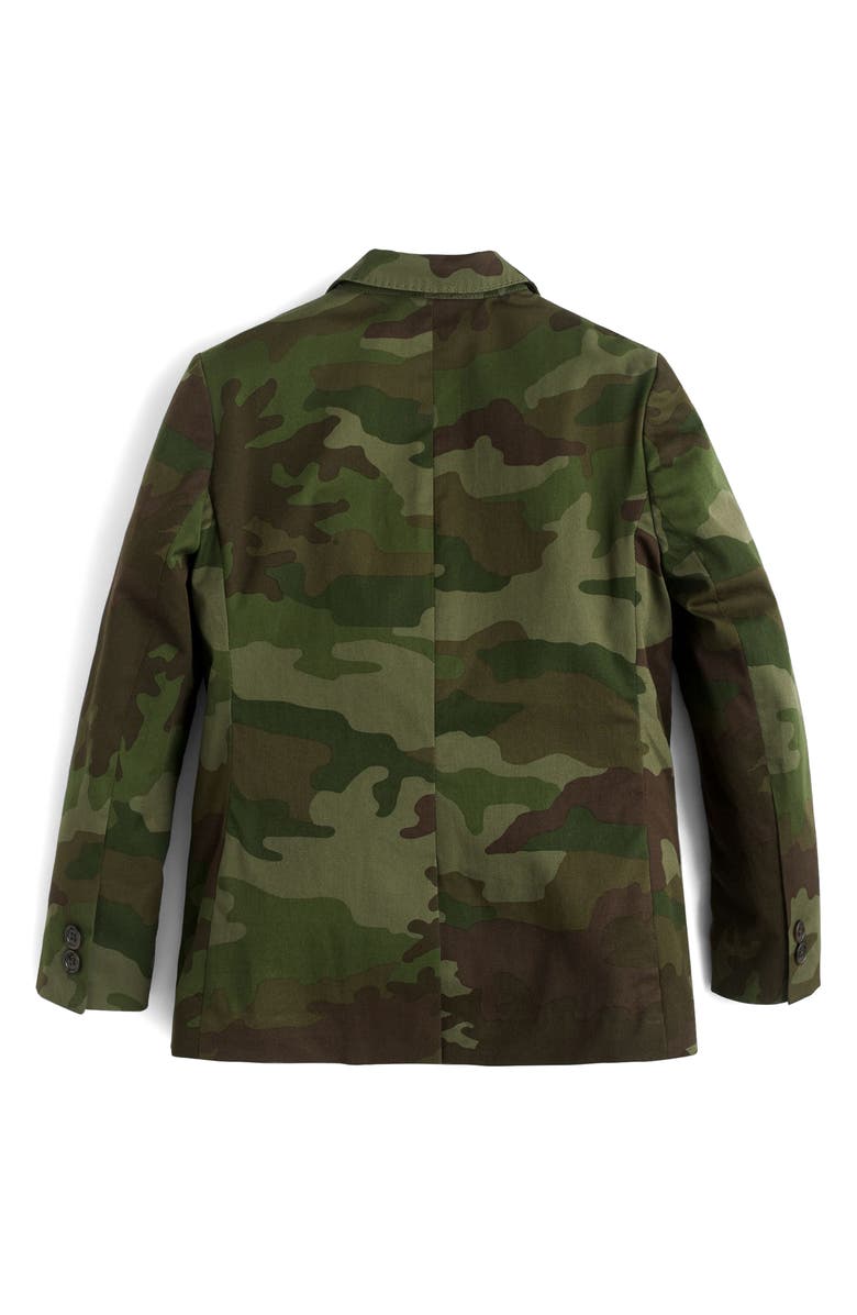 crewcuts by J.Crew Ludlow Camo Unstructured Suit Jacket, Alternate, color,
