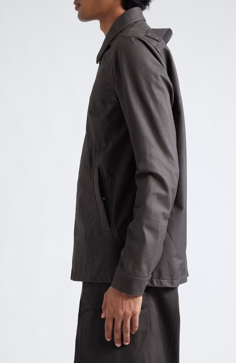 Rick Owens Porterville Brad Leather Jacket, Alternate, color, 