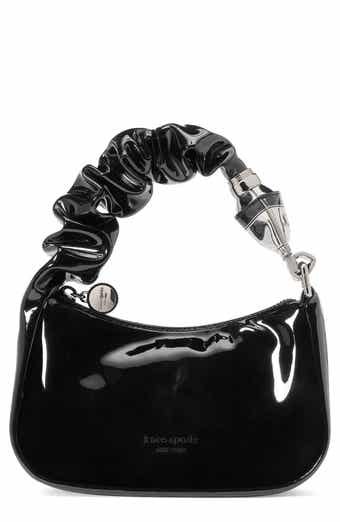 squeeze patent leather mini bag