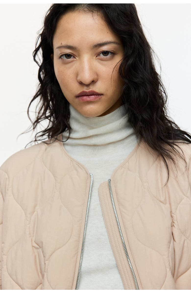 H&M Thermolite<sup>®</sup> Quilted Jacket, Alternate, color, Light Beige