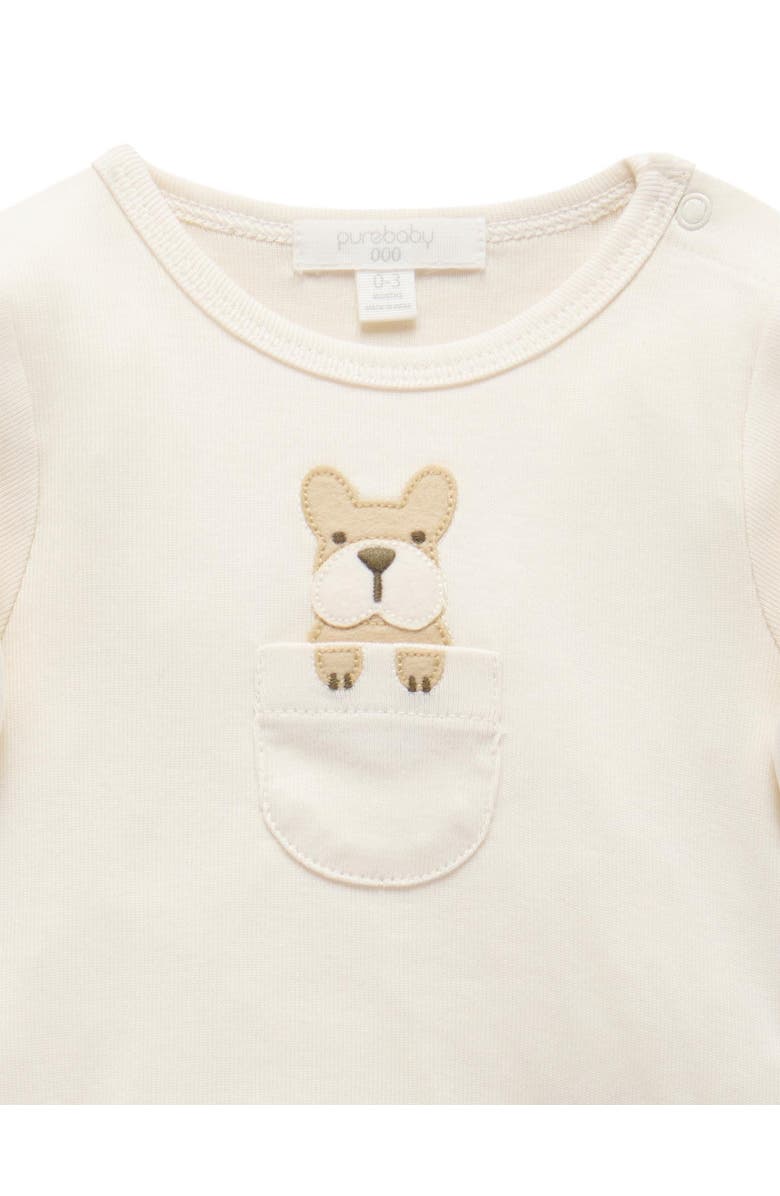 Purebaby 3 Piece Set Boys, Alternate, color, Surf Stripe