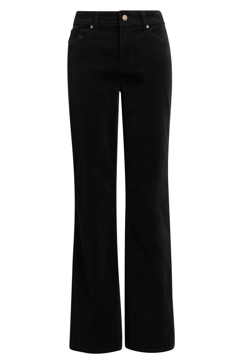 Brooklyn Bootcut Corduroy Pants, Alternate, color, BLACK