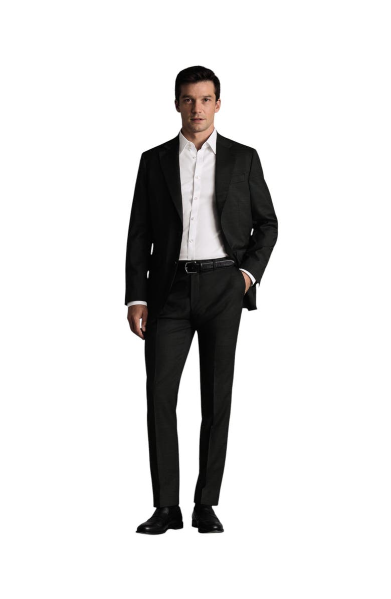 Charles Tyrwhitt Puppytooth Slim Fit Italian Suit Jacket, Alternate, color, Forest Green