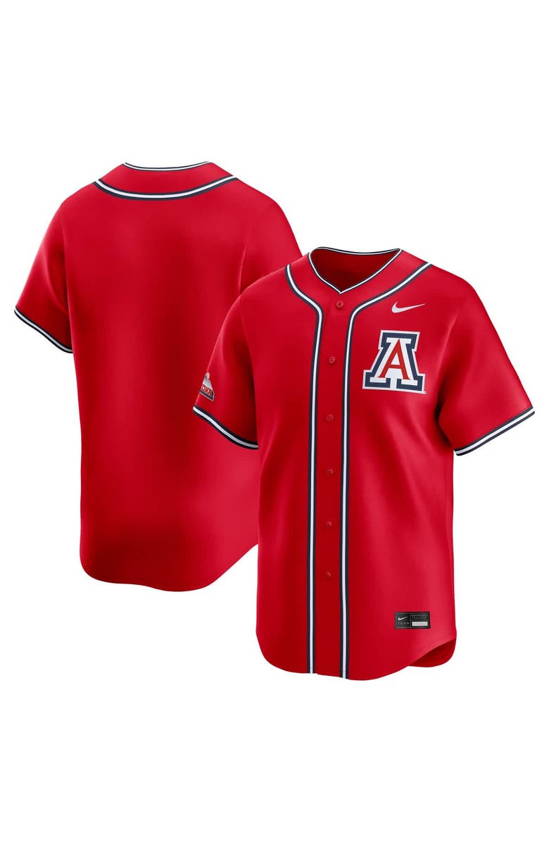 Nike Men's Nike Red Arizona Wildcats College Limited Baseball Jersey, Alternate, color, Red