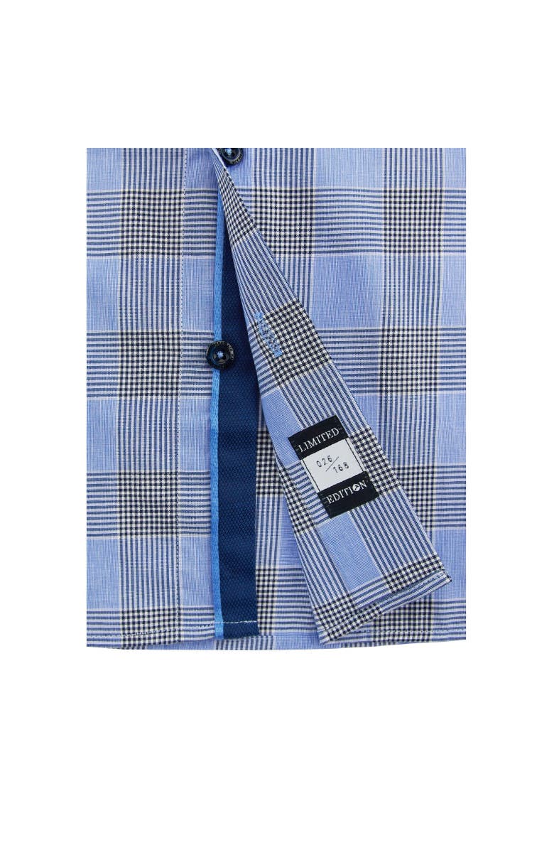 Hammer Made Sharkfin Tailored Fit Button Down Shirt, Alternate, color,