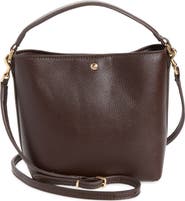 MANGO Faux Leather Bucket Bag