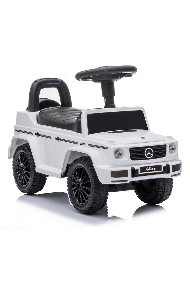 Best Ride on Cars Kids' Mercedes G-Wagon Push Car, Alternate, color, White