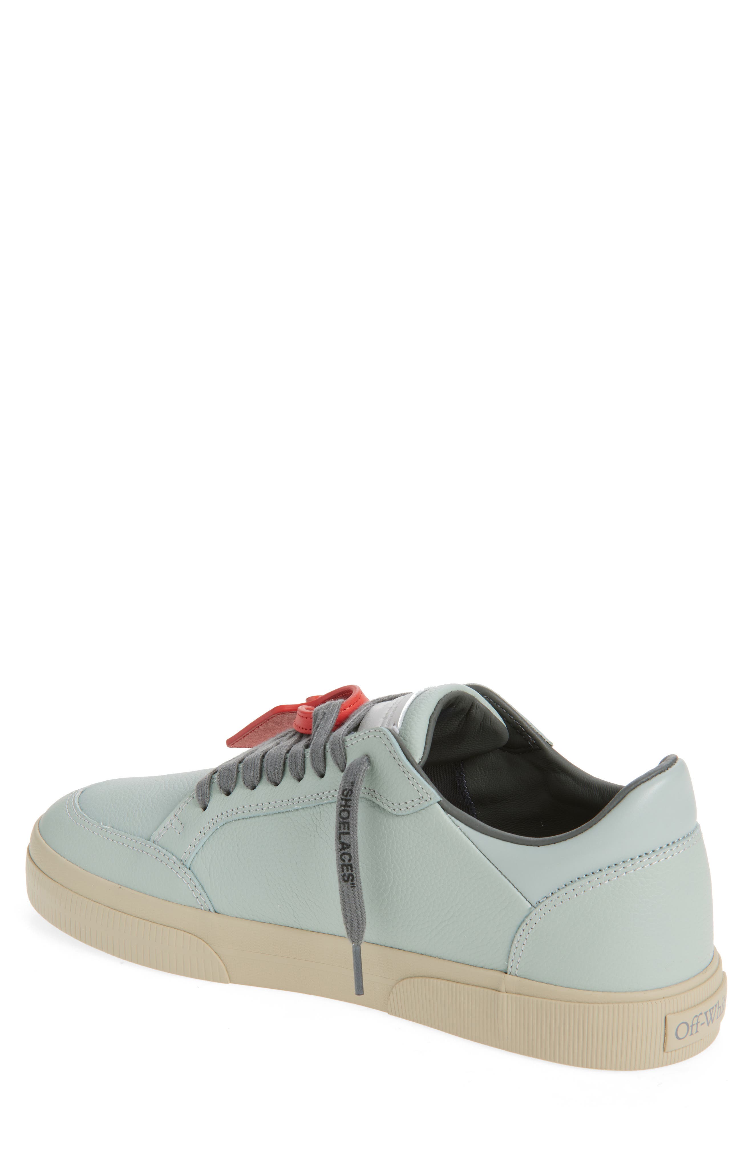 Off-White New Low Vulcanized Leather Sneaker, Alternate, color, 