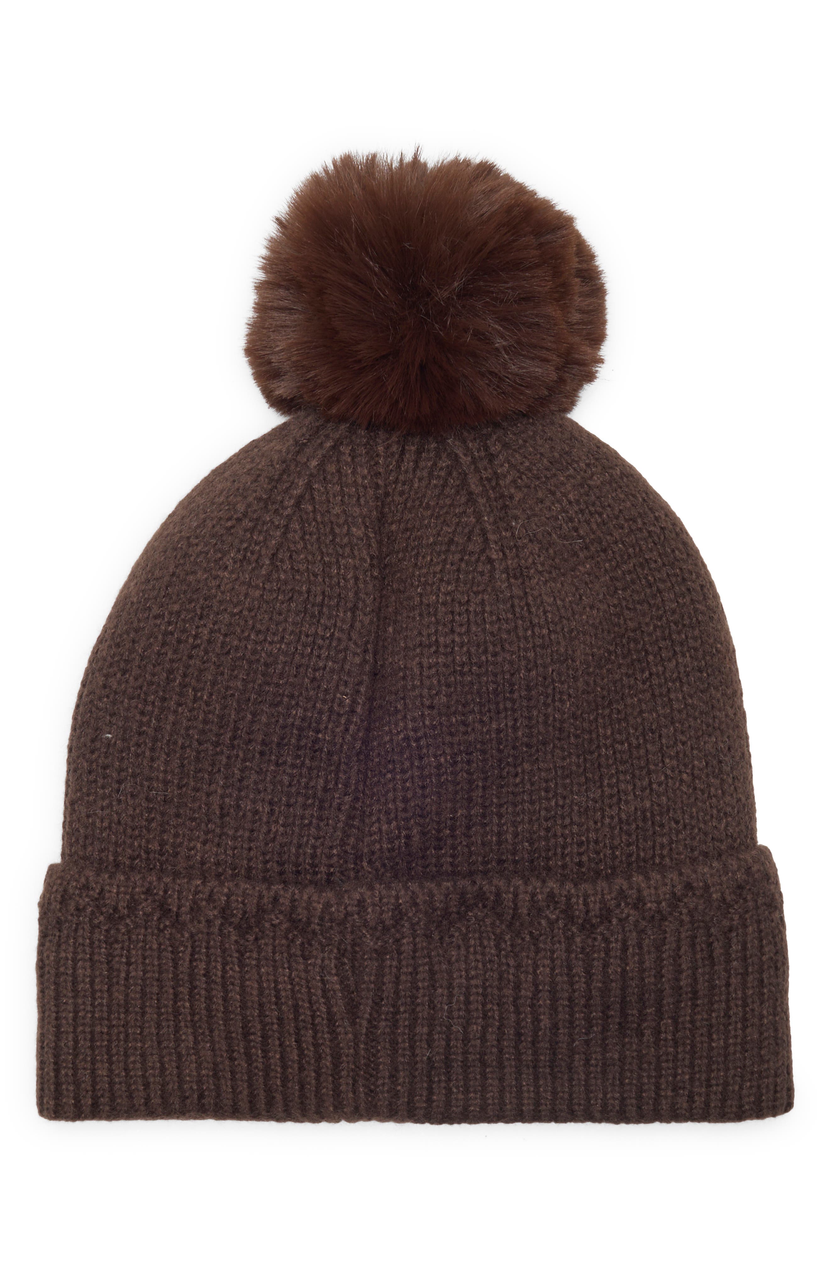 Star Studded Pom Beanie