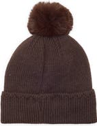 Nanette Lepore Star Studded Pom Beanie