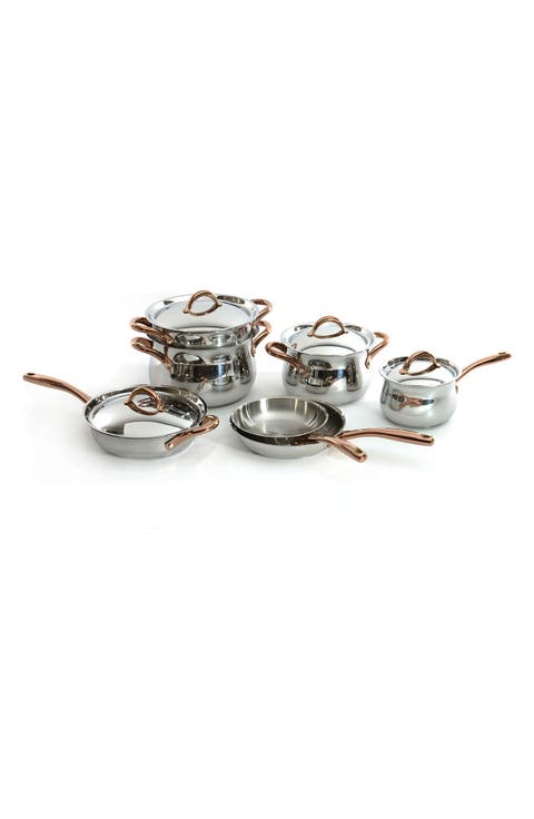 Ouro Gold 14-Piece Cookware Set