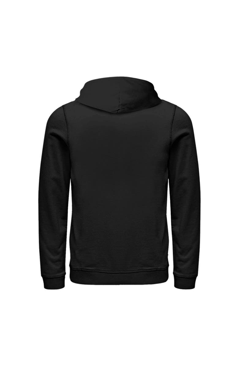 Marvel Men's Marvel Punisher Retro Skull Symbol  Pull Over Hoodie, Alternate, color, Black