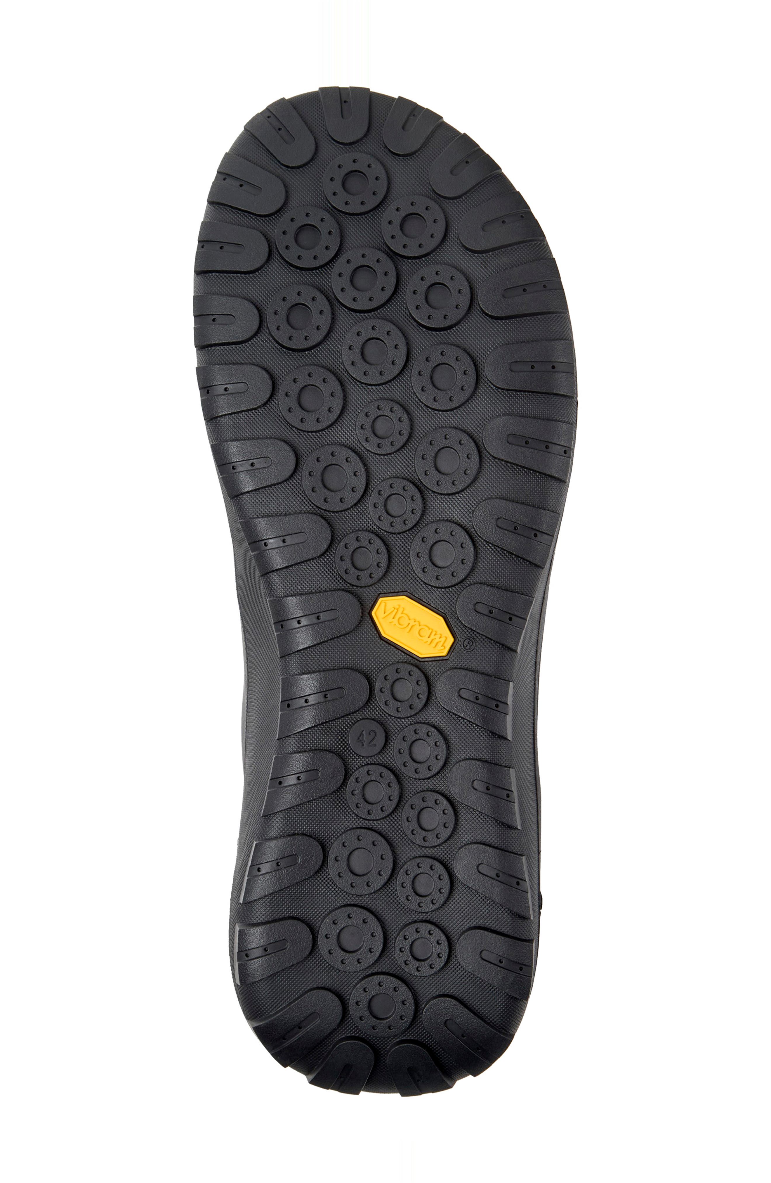 Peu Serra Gore-Tex Waterproof Leather Sneaker, Alternate, color, BLACK